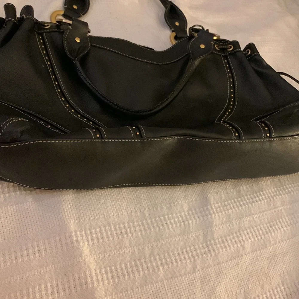 Perlina New York leather satchel - Picture 3 of 14